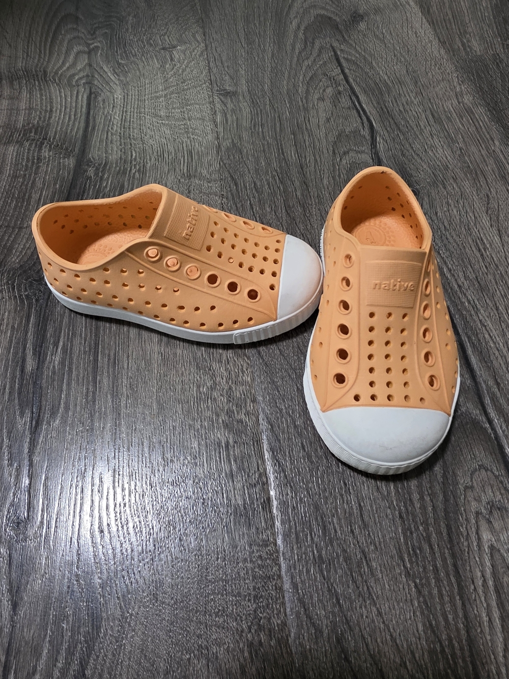 Native Kids Slip-On Water Shoes - Orange Size 6